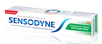 Sensodyne зубная паста ежедневная защита 65г Уценка