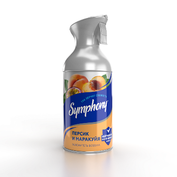 Symphony освежитель воздуха персик и маракуйя 250 мл с триггером
