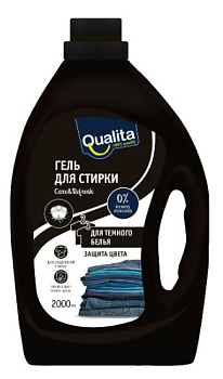 Qualita гель для стирки для темного белья флакон 2000 мл