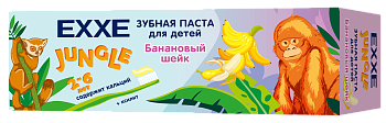 EXXE Baby зубная паста банан и клубника 50 г 2-6 лет