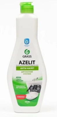 Grass Azelit чистящий крем для кухни и ванной комнаты флакон 500 мл