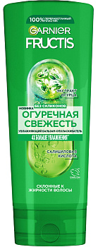 Fructis бальзам ополаскиватель огуречная свежесть для волос склонных к жирности 387 мл