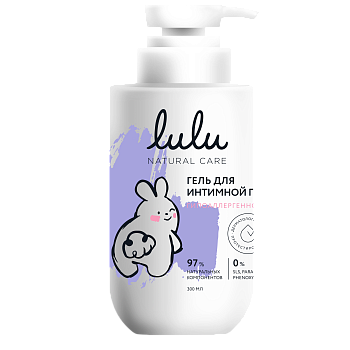 Lulu гель для интимной гигиены 3+ 300 мл