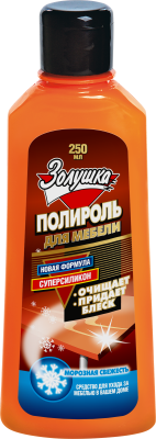 Золушка полироль для мебели морозная свежесть 250 мл