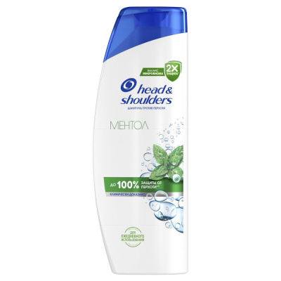 Head&Shoulders шампунь против перхоти ментол 360 мл