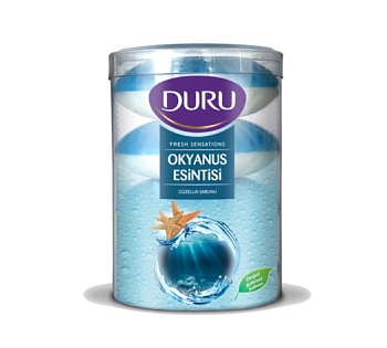 Duru мыло туалетное Fresh Океанский бриз 4шт по 100г