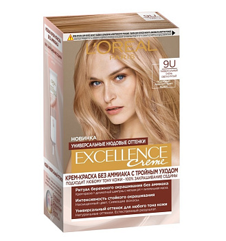 L`oreal Excellence краска для волос Nudes 9U