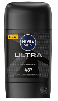 NIVEA део стик мужской ultra  40 мл new