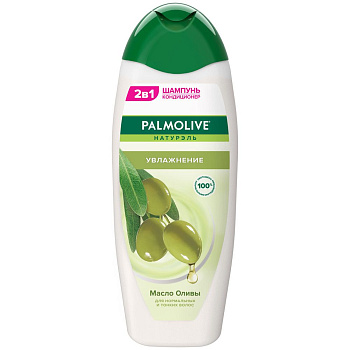 Palmolive шампунь кондиционер 2 в1 увлажнение масло оливы 450 мл