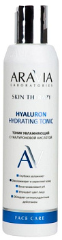 ARAVIA Laboratories увлажняющий тоник с гиалуроновой кислотой hyaluron hydrating tonic 200 мл