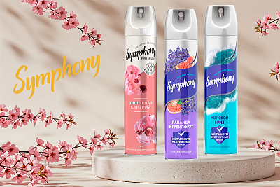 Освежители воздуха от бренда Symphony