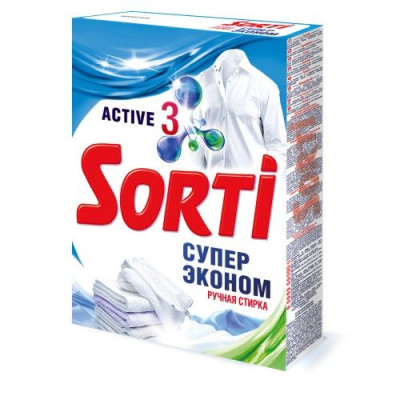 Sorti супер эконом стиральный порошок 350 гр