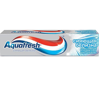 Aquafresh зубная паста Сияющая белизна, 75 мл
