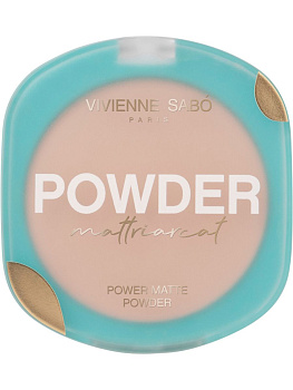 Vivienne Sabo пудра компактная матирующая poudre mate puissante mattriarcat тон 03
