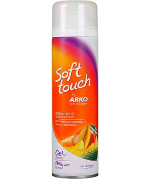 Гель для бритья женский Soft Touch by Arko Tropic Winds, 200 мл