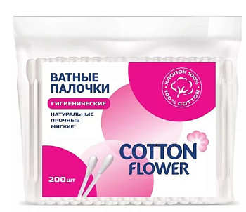 Cotton Flower ватные палочки пэ 200 шт