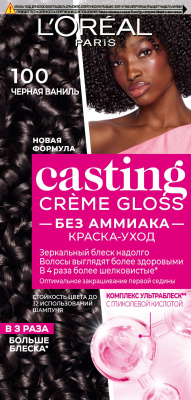 L' Paris Casting краска уход для волос 100 чёрная ваниль