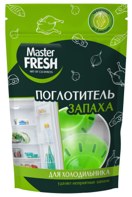 Master FRESH поглотитель запаха для холодильников контейнер 2 шт в упаковке