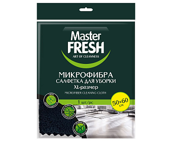 Master FRESH микрофибра xl size для пола 50*60 см 1 шт черная
