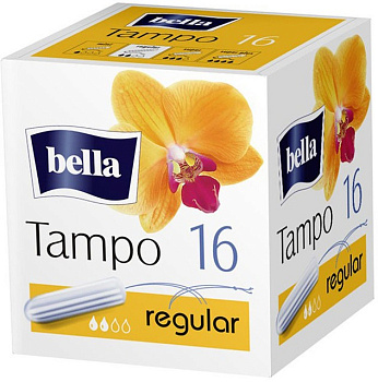BELLA Тампоны женские гигиен. без апплик. premium comfort  марки 'tampo bella' Regular по 16шт