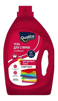 Qualita гель для стирки для цветного белья флакон 2000 мл