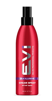 Evi Professional крем-спрей для волос несмываемый Silk illusion 200мл