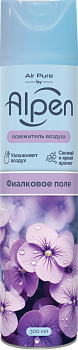 Alpen освежитель воздуха фиалковое поле 300 мл