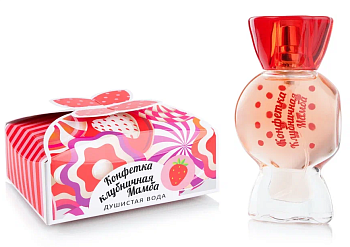 ПАРФЮМ XXI ВЕКА Детская душистая вода 'Конфетка клубничная Мамба' 25 мл