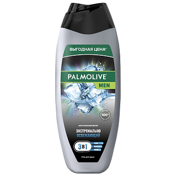 Palmolive душ гель for men active 3в1 арктический ветер 450 мл