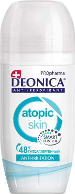 Deonica propharma антиперспирант atopic scin 50 мл ролик