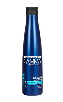 Gamma Perfect Hair  бальзам для тонких упругий объем 350 мл