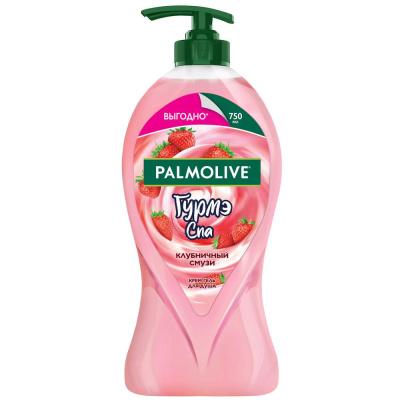 Palmolive гурмэ спа крем гель для душа клубничный смузи 750 мл Уценка