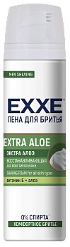 Exxe men пена для бритья extra aloe восстанавливающая 200 мл