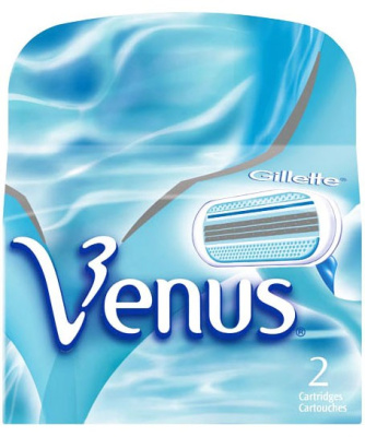 Сменные кассеты для бритья GILLETTE VENUS (2шт)