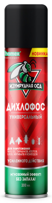 Homex дихлофос изумрудная оса 200 мл