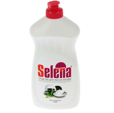 Selena гель-бальзам для посуды Зеленый чай 500мл