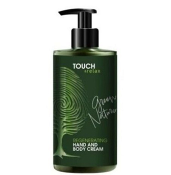 TOUCH&Relax восстанавливающий крем для рук и тела green nature 320 мл