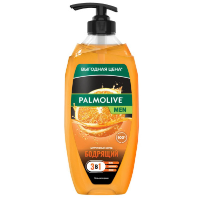 Palmolive душ гель for men цитрусовый заряд бодрящий 750 мл Уценка