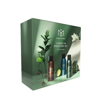 Make sense подарочный набор 3 мусса для душа 95 мл