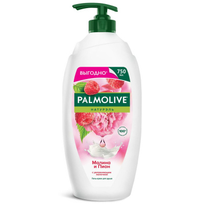 Palmolive натурэль душ гель малина и пион 750 мл Уценка