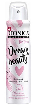 Deonica for teens дезодорант dream & beauty 150 мл спрей