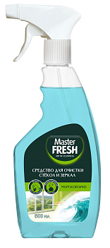 Master FRESH средство для очистки стекол и зеркал морской бриз 500 мл
