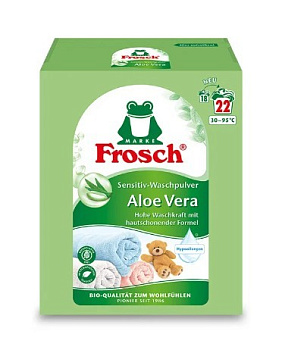 Frosch стиральный порошок для цветного белья Алоэ Вера 1,45кг