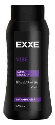 Exxe men гель для душа 2 в1 увлажняющий vibe 400 мл