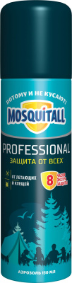 Mosquitall аэрозоль профессиональная защита от всех 150 мл