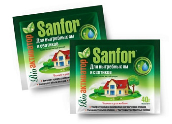Sanfor средство для выгребных ям и септиков 40г