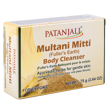 Patanjali мыло для тела мултани-митти 75г