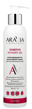 ARAVIA Laboratories успокаивающий гель для интимной гигиены для чувствительной кожи sensitive Intimate gel 200 мл