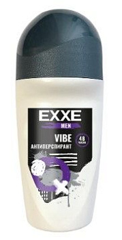 EXXE MEN дезодорант антиперспирант vibe 50 мл ролик