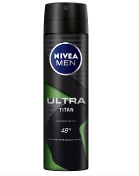 Nivea део-спрей мужской Ultra Titan Men 150мл